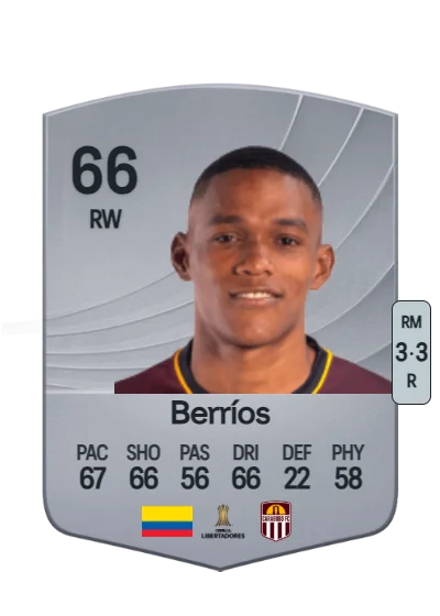 Joshuan Berríos card