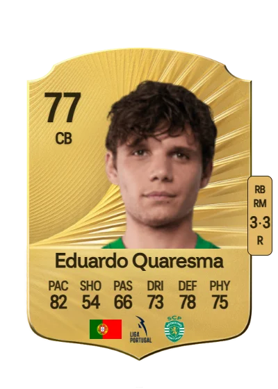 Eduardo Filipe Quaresma card