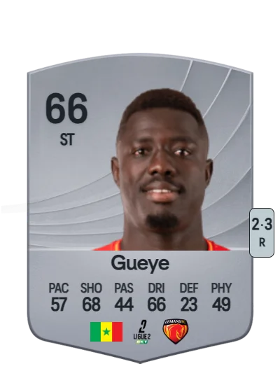 Dame Gueye card