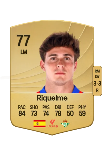 Rodrigo Riquelme Reche card