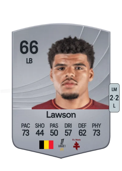 Yannis Lawson card