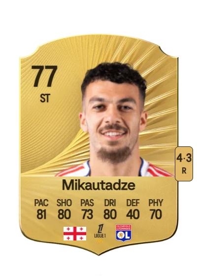 Georges Mikautadze card