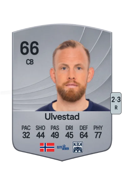 Dan Peter Ulvestad card