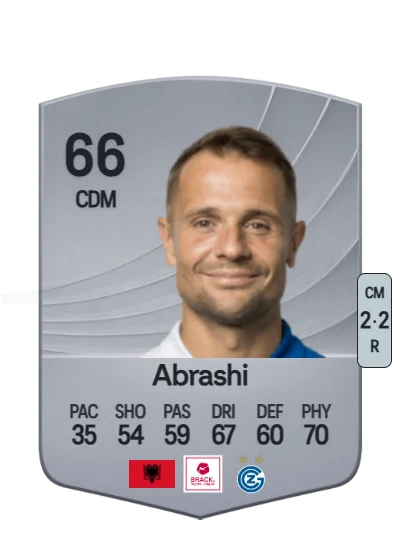 Amir Abrashi card