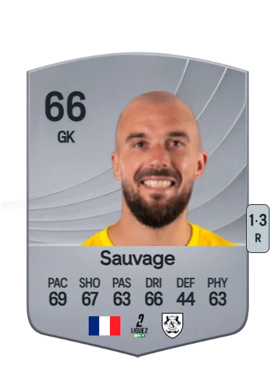 Alexis Sauvage card