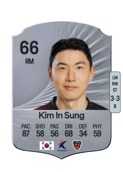 In Sung Kim card