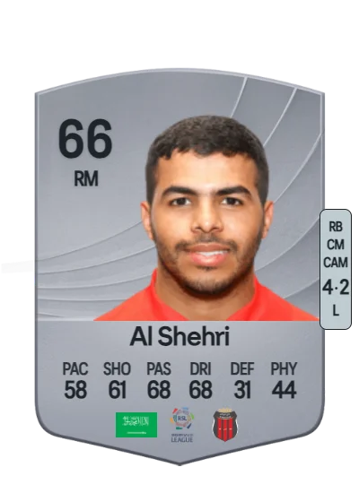 Yahia Al Shehri card