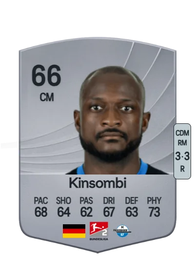 David Kinsombi card