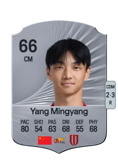 Mingyang Yang card