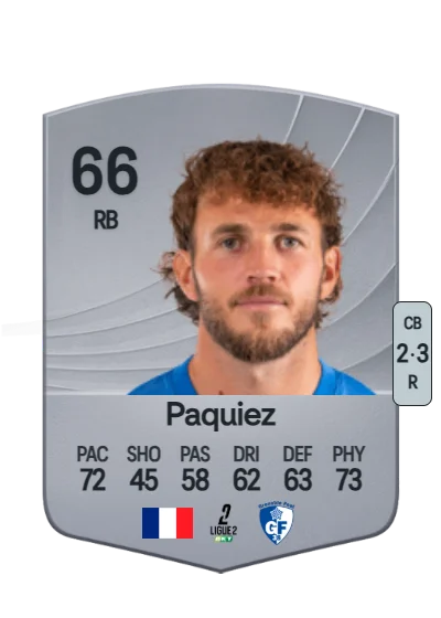 Gaëtan Paquiez card