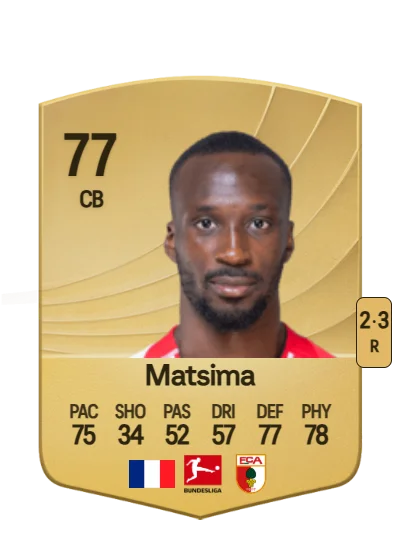 Chrislain Matsima card