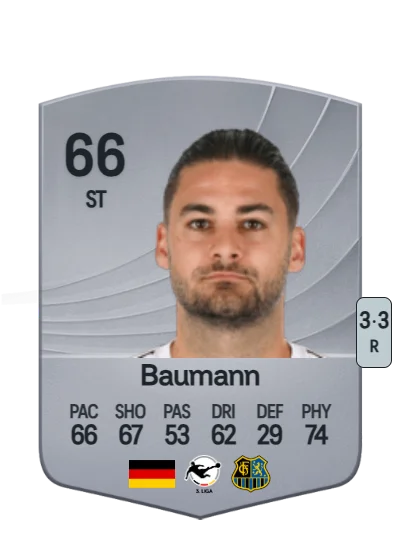 Dominic Baumann card