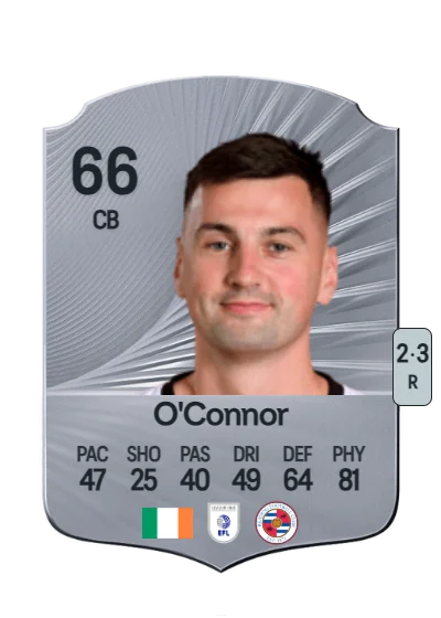 Paudie O'Connor card