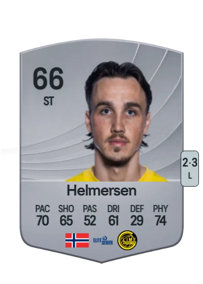 Andreas Helmersen card