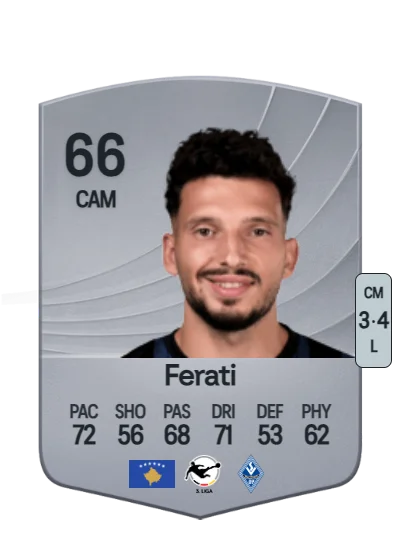 Arianit Ferati card