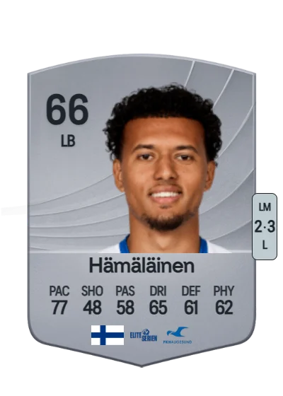 Niko Hämäläinen card