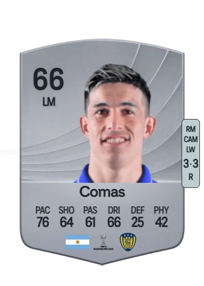 Lautaro Comas card