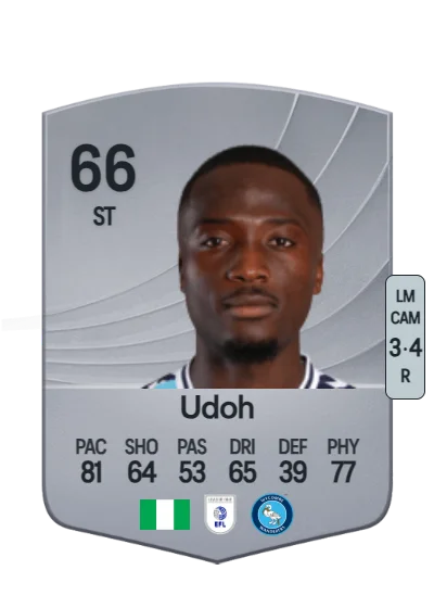 Daniel Udoh card