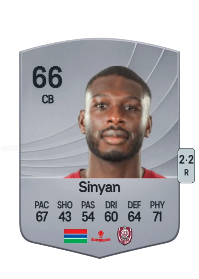 Sheriff Sinyan card