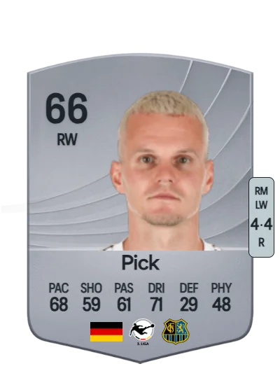 Florian Pick card