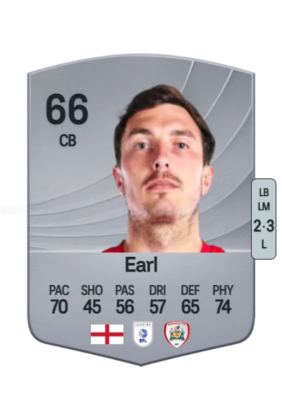 Josh Earl card