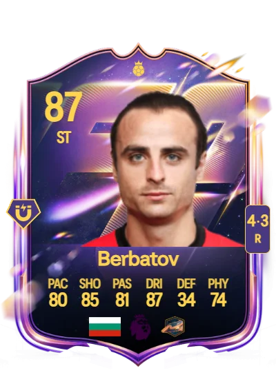 Dimitar Berbatov card