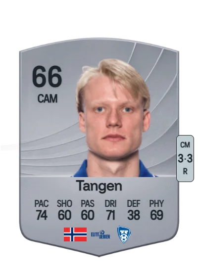 Harald Nilsen Tangen card