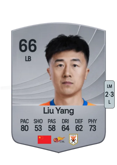 Yang Liu card