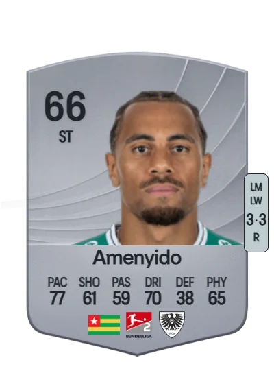 Etienne Amenyido card