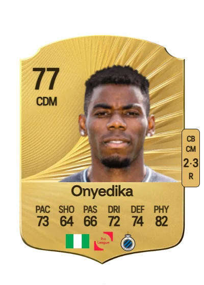 Raphael Onyedika card