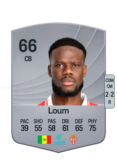 Mamadou Loum card