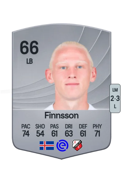 Kolbeinn Finnsson card