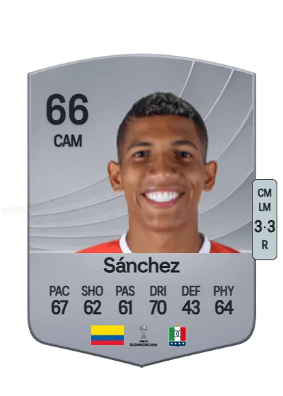 Luis Sánchez card