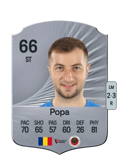 Daniel Popa card