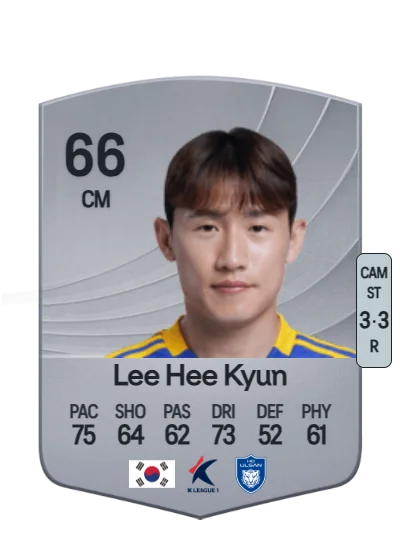 Hee Kyun Lee card