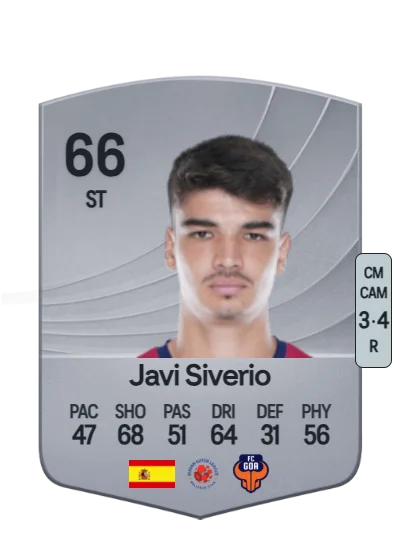 Javier Siverio Toro card
