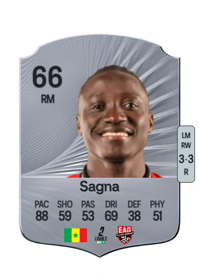 Amadou Sagna card