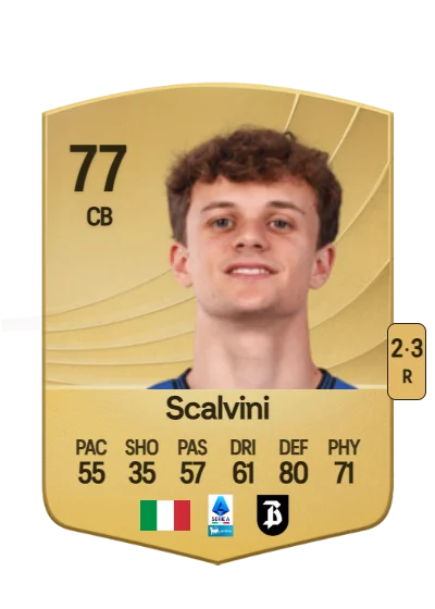 Giorgio Scalvini card