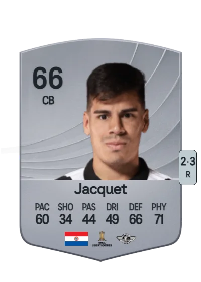 Miguel Jacquet card