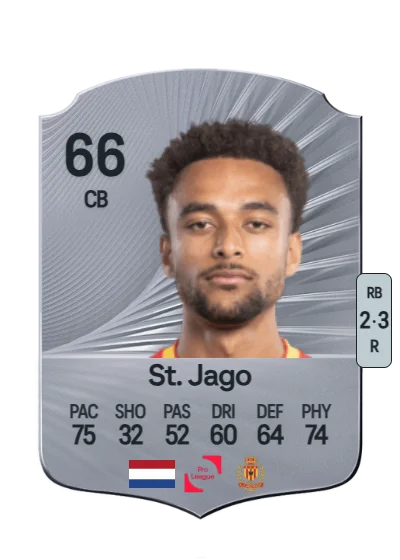 Tommy St. Jago card