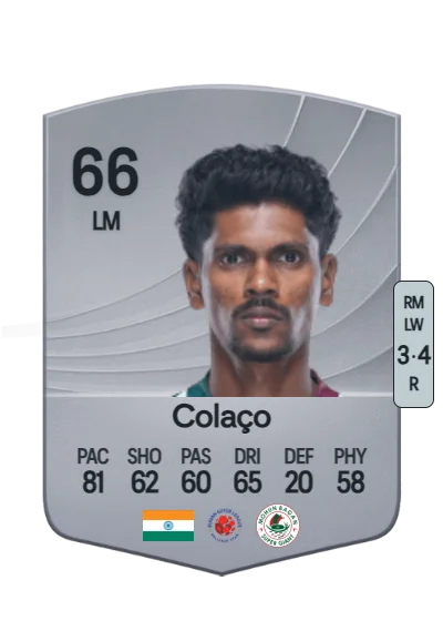 Liston Colaço card