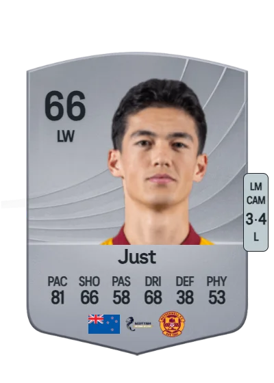 Elijah Just card