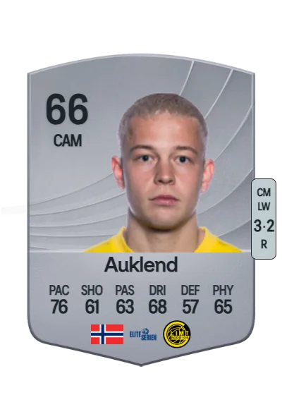 Sondre Auklend card