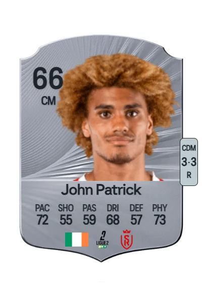 John Patrick Finn Benoa card