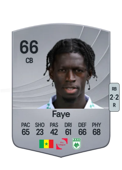 Wagane Faye card