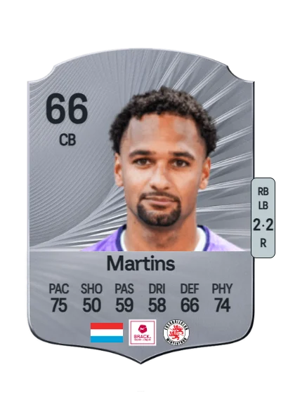 Marvin Martins card