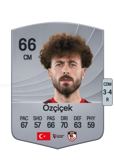 Ogün Özçiçek card