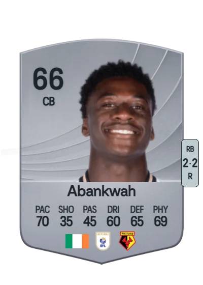 James Abankwah card