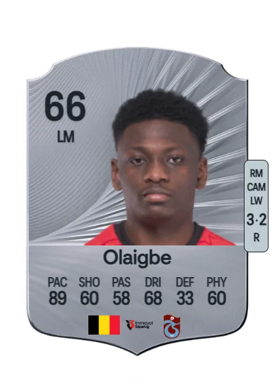 Kazeem Olaigbe card