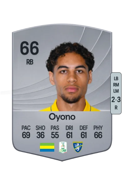 Anthony Oyono card
